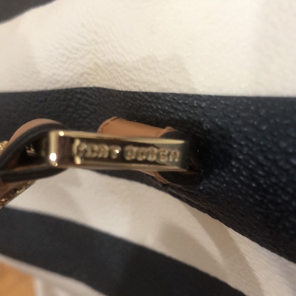 Tory Burch Viva Satchel bag, Striped Nautical 13 X 7” - Picture 6 of 16